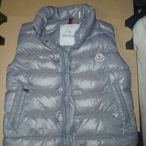 Moncler Kids Gray Puffer Jacket